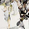 <i>Time Winds through Limbs and Tangled Green</i><br>Detail 3